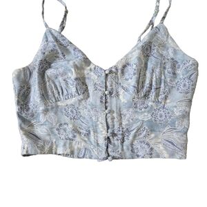 Amuse Society Blue Knit Top